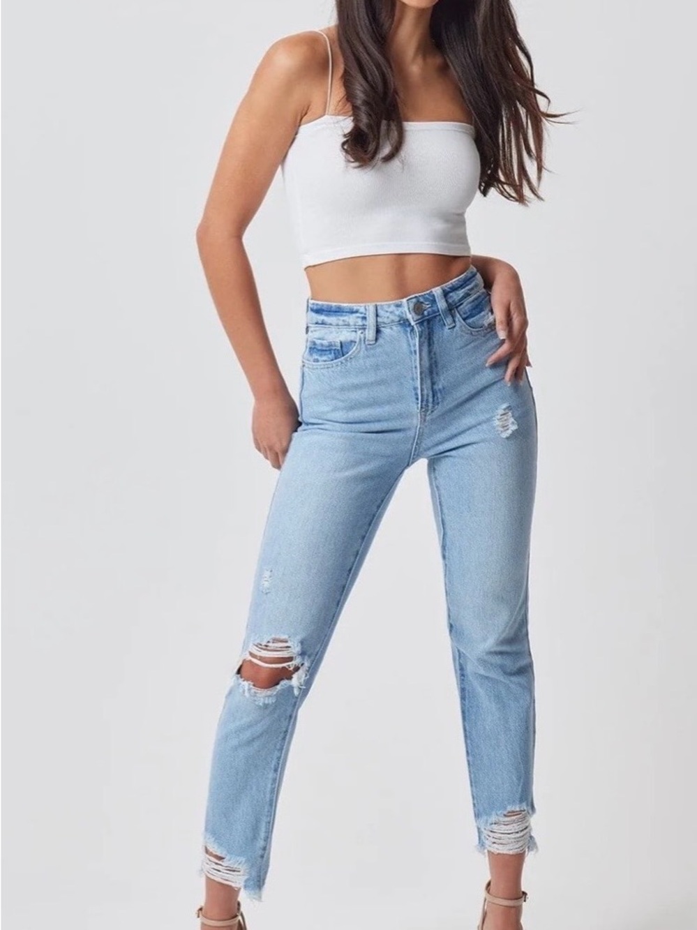 Royalty Vintage Stretch Ankle Jeans NWT